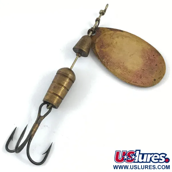 Mepps Aglia 3 (1950s) Sukre, Auksinė, 7g, Vintage, #4672