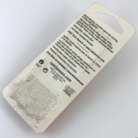 Luhr Jensen Krocodile Die #3 Blisgė, Nikelis/Raudona, 10g, #4681