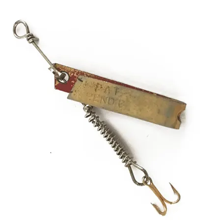 South Bend Super Duper 500 Blisgė, Žalvaris/Raudona, 1,4g, #4684