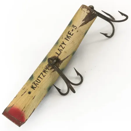 Kautzky Lazy Ike Vobleris, Ešerys, 7g, Medinis Vintage, #4693