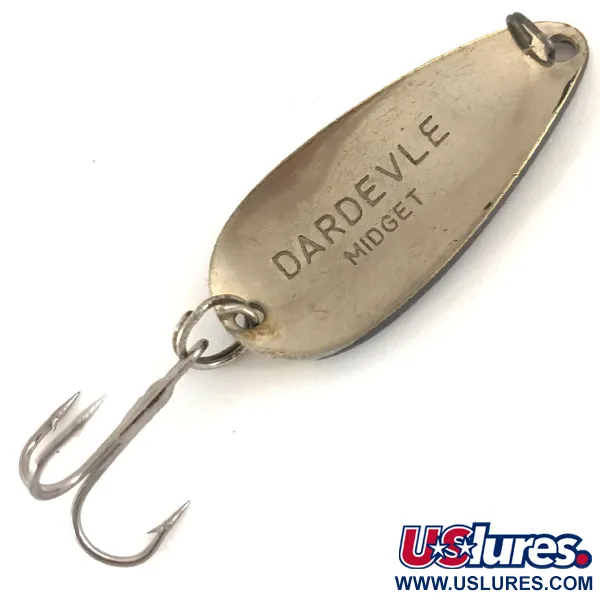 Eppinger Dardevle Midget Blizgė, Juoda/Balta/Nikelis, 6g, #4697