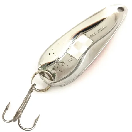 Luhr Jensen Hot Shot W vartiklė, Nikelis/Raudona/Balta, 9g, Vintage, #4703