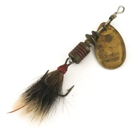 Mepps Aglia 1 dressed Sukriukė, Žalvaris, 3,5g, Voverės kailis, #4722