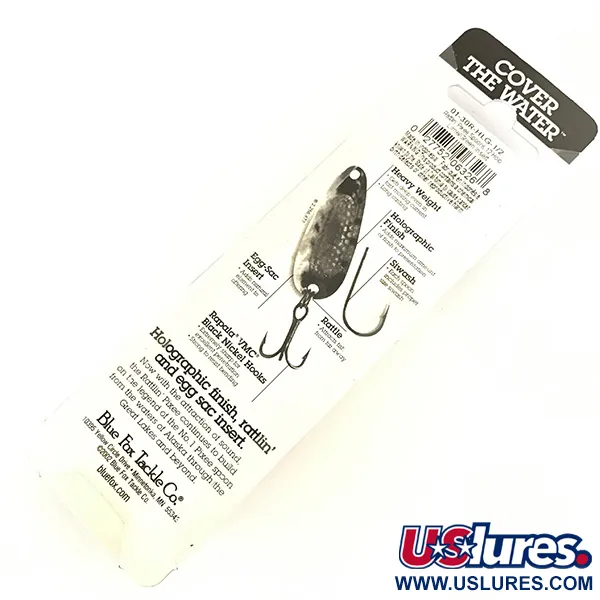 Blue Fox Rattlin Pixee UV Blizgė, Rainbow Herring, 14g, UV Glow, #4737