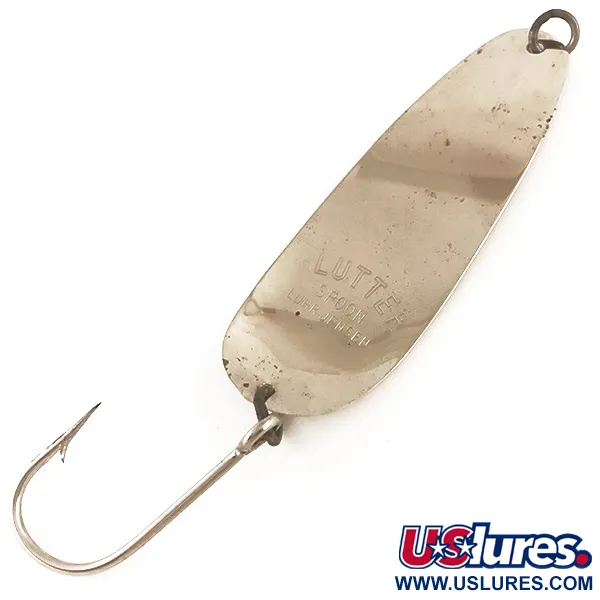 Luhr Jensen Flutter Spoon UV Blizgė, Neoninė žalia, 7,5g, UV, #4746