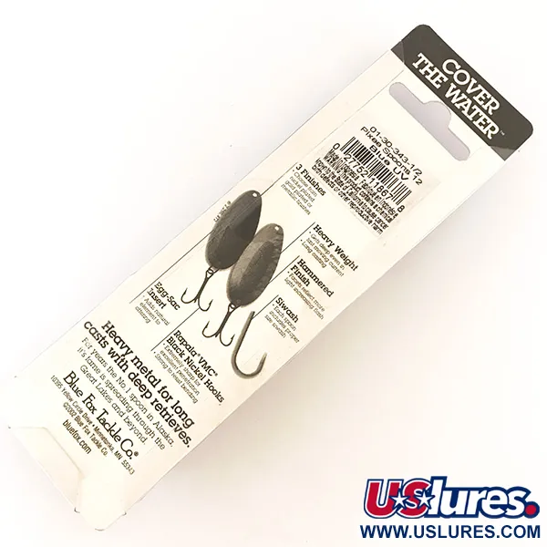 Blue Fox Pixee Blizgė, Kaltas nikelis/Mėlyna, 14g, UV įdėklas, #4748