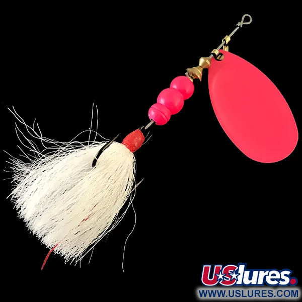 Mepps Aglia 4 dressed UV Sukrė, Rožinė, 10g, UV danga, #4751