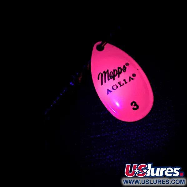 Mepps Aglia 3 Hot Pink UV Sukrė, Rožinė, 7g, UV aktyvi, #4753