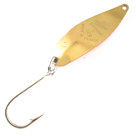 Mepps Syclops 1 UV Blizgė, Rožinė / Žalvaris, 12g, #4757