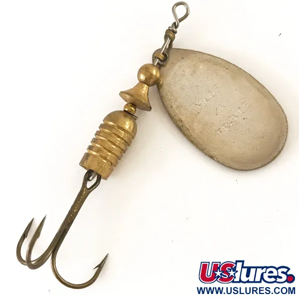 Vintage Mepps Aglia 3 Sukriukė, Žalvaris, 7g, Klasikinis, #4776