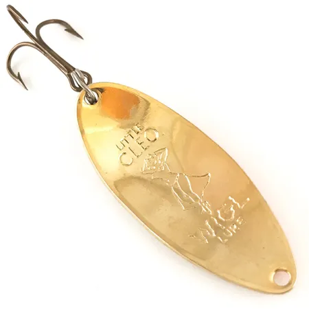 Little Cleo (Hula Girl) Blizgė, Auksinė / Oranžinė, 14g, Hula Girl, #4782