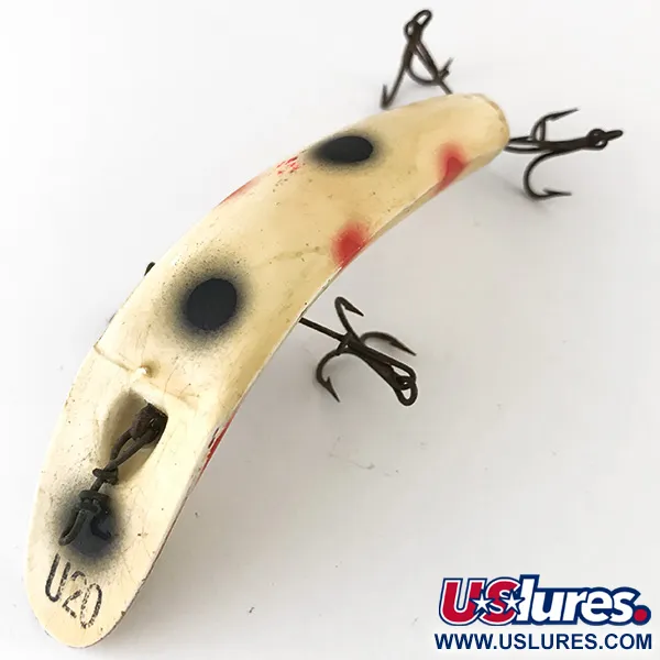 Yakima Bait Worden Flatfish Masalas, Balta/Raudona/Juoda, 9g, Lenktas, #4791