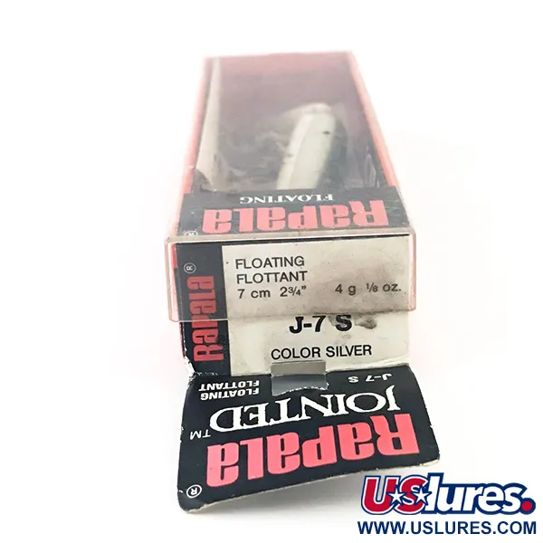Rapala Jointed J-7 Vobleris, Sidabrinis, 4g, Narys, #4792