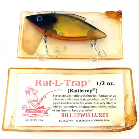 Bill Lewis Rat-L-Trap Bediežuvis vobleris, Mirror Yellow Green, 14g, #4794
