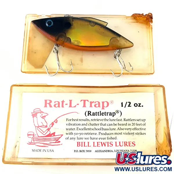 Bill Lewis Rat-L-Trap Bediežuvis vobleris, Mirror Yellow Green, 14g, #4794