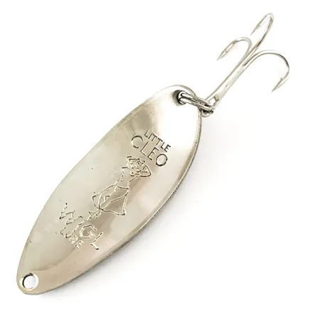 Acme Little Cleo (Hula Girl) Blizgė, Nikelis/Mėlyna/Raudona, 14g, #4809