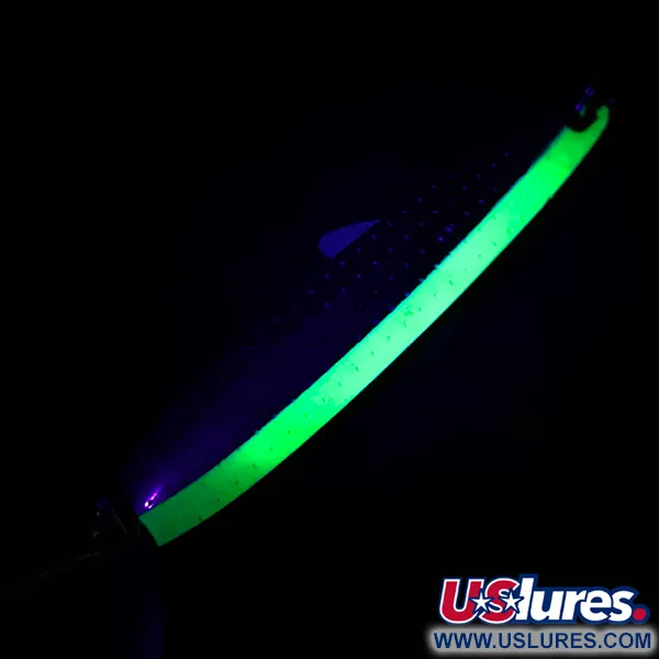 Bay de Noc Laker Taker UV Blizgė, Sidabras/Geltona UV, 21g, UV, #4811