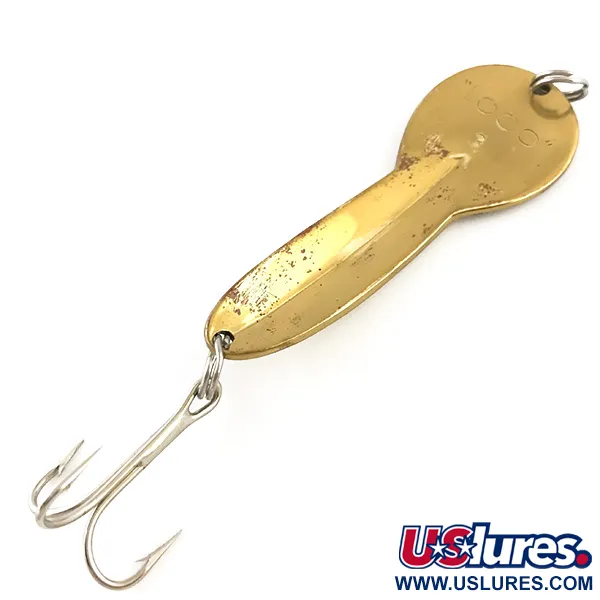 Loco 3 Glen Evans Vartiklė, Auksinė, 17g, Lydekoms, #4813