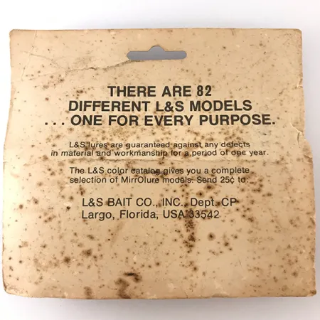 L&S Bait MirrOlure Paviršinis Masalas, Sidabrinė/Raudona, 11g, #4824