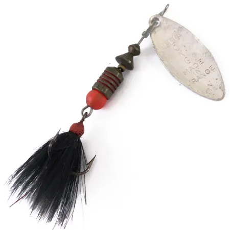 Mepps Aglia Long 1 Dressed Sukriukė, Sidabrinė, 4.5g, Willow Leaf, #4834