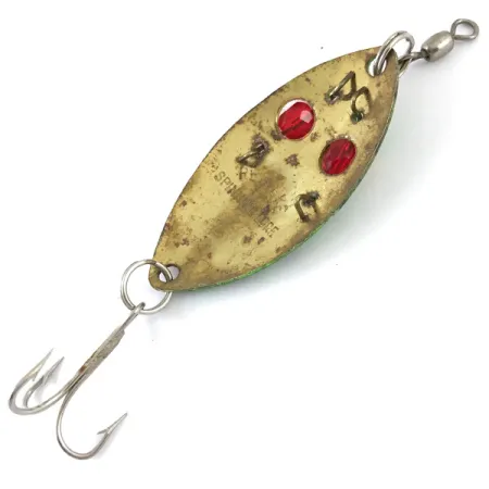 Eppinger Red Eye Spinning UV Blizgė, Fire Tiger/Žalvaris, 10g, #4883