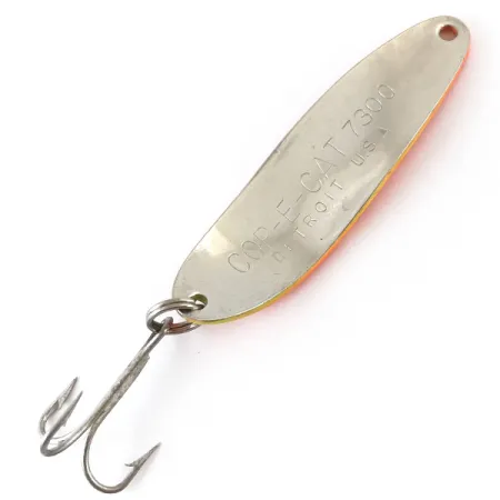 Dardevle Cop-E-Cat 7300 UV Blizgė, Geltona/Oranžinė/Nikelis, 10g, #4887