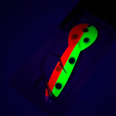 Luhr Jensen Loco Lite UV Blisgė, Raudona/Geltona/Juoda, 14g, UV, #4927