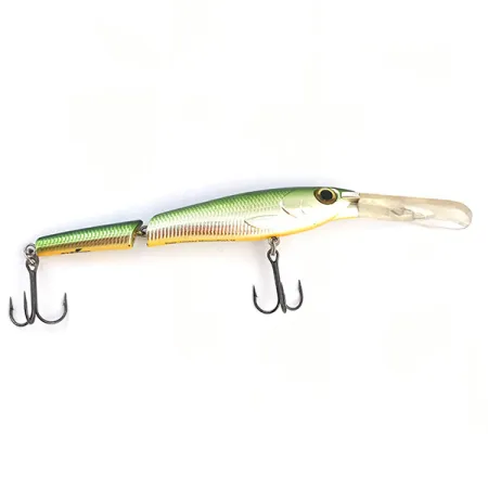 Storm Deep Jointed Minnow Stick 14 Vobleris, Žalia, 25g, Nariuotinis, #4942