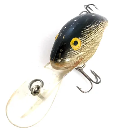 Rebel Deep WEE R Crankbait, Silver / Black, 10,5g, #4944