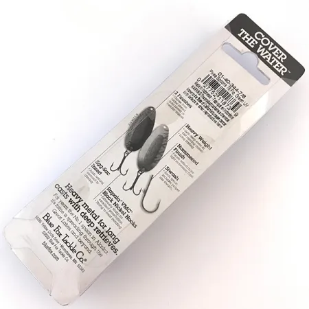 Blue Fox Pixee UV Blizgė, Kaltas Nikelis/Žalia, 24g, UV Bright, #4954