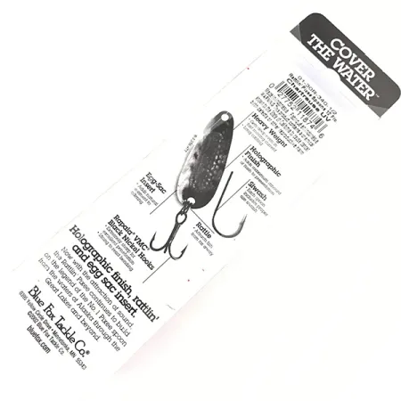 Blue Fox Rattlin Pixee Blizgė, Nikelis / Žalia, 14g, Barškutis, #4957