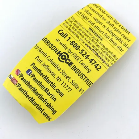 Panther Martin 2 Sukrė, Upėtakis, 2,5g, Trišakis su plunksnomis, #4992