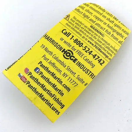 Panther Martin 2 Sukriukė, Fire Tiger, 2.5g, In-Line lapelis, #4993