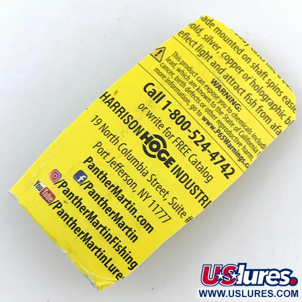 Panther Martin 4 UV Blizgė, Vaivorykštinis upėtakis, 4g, UV danga, #4996