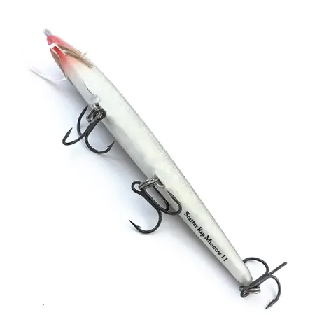 Rapala Scatter Rap Minnow Vobleris, Sidabrinė, 6g, Scatter Lip, #5029