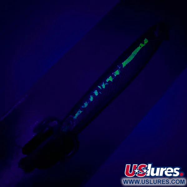 Luhr Jensen Deep Stinger Blizgė, Sidabrinė / Žalia, 21g, #5052