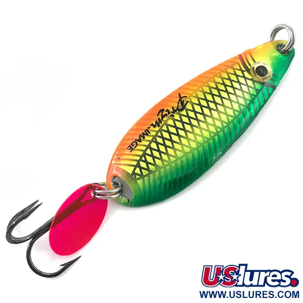 Key Largo Syco Spoon Blisgė, Rainbow Fish, 14g, 3D Akis, #5057