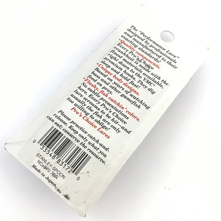 Stanley Jigs Stanley-Spoon Blizgė, Auksinė, 7g, VMC Trišakis, #5110