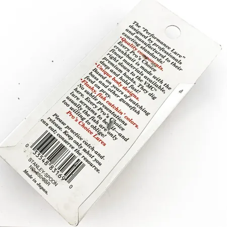 Stanley Jigs Pro's Choice Blinkė, Sidabrinė/Purpurinė, 9g, VMC, #5062