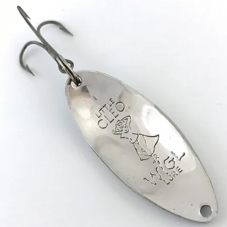 Seneca Little Cleo (Hula Girl) Blizgė, Balta/Mėlyna/Nikelis, 18g, #5073