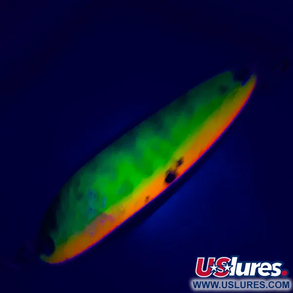 Blizgė Luhr Jensen Krocodile Die #3 UV, Fire Tiger/Gold, 14g, #5085