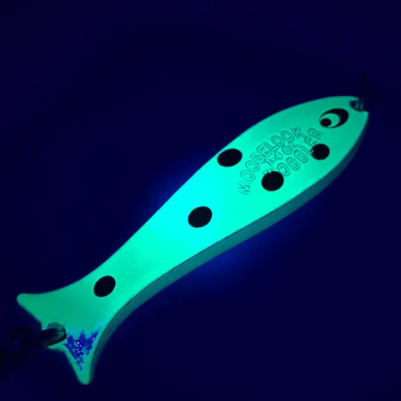 Williams Mooselook wobbler Blizgė, Fluorescent Yellow / Black, 8g, #5086