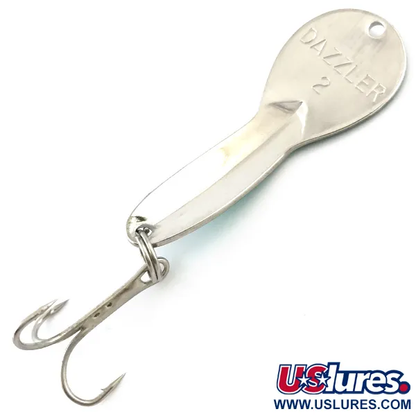 Acme Dazzler #2 Vartiklė, Nikelis / Žalia, 7g, Lydekoms, #5096