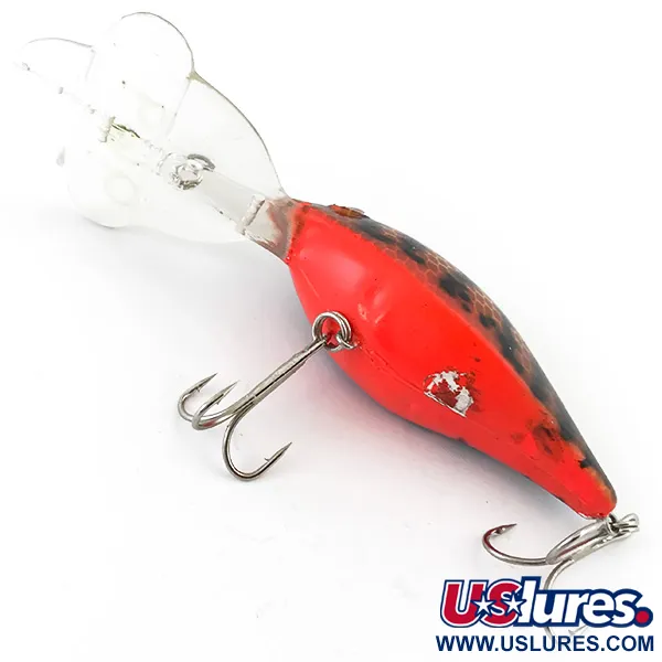 Luhr Jensen Hot Lips Express Vobleris, Red Tiger, 14g, Giluminis, #5098