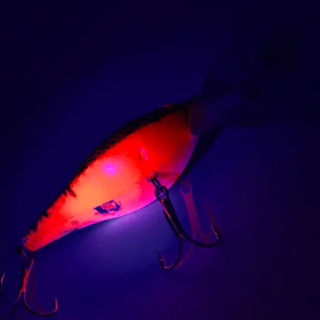 Luhr Jensen Hot Lips Express Vobleris, Red Tiger, 14g, Giluminis, #5098