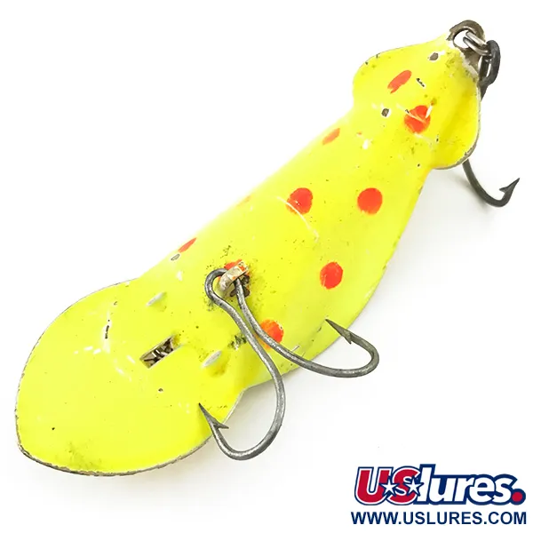 Buck Perry Spoonplug UV Blisgė, Yellow / Red, 14g, UV aktyvus, #5100