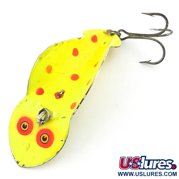 Buck Perry Spoonplug UV Blisgė, Yellow / Red, 14g, UV aktyvus, #5100