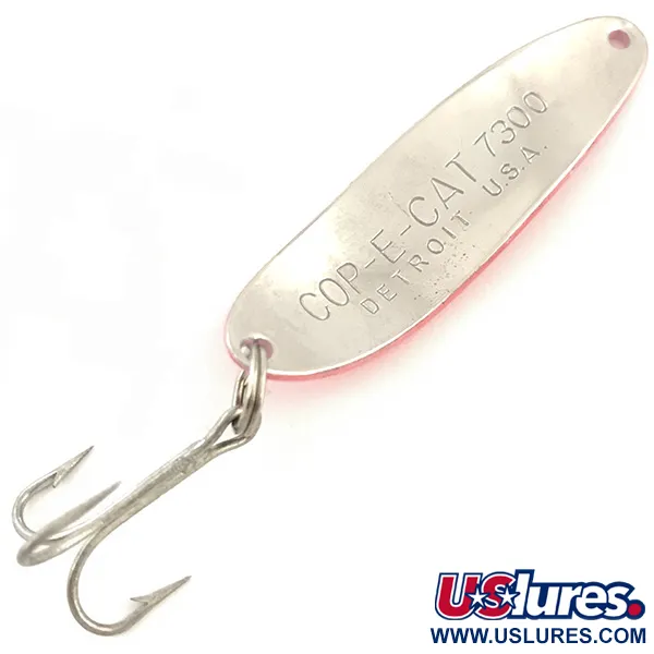 Eppinger Dardevle Cop-E-Cat 7300 UV Blizgė, Rožinė/Nikelis, 10g, #5123