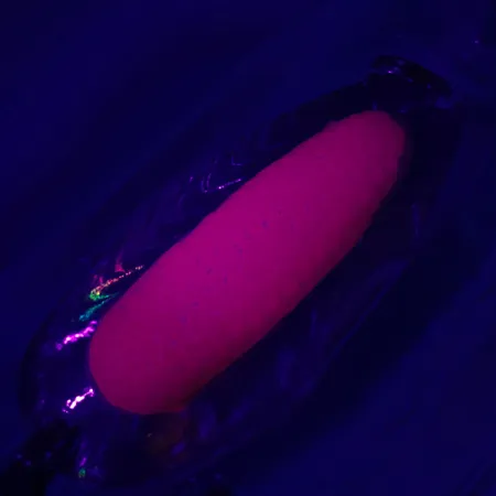 Blue Fox Rattlin Pixee Blizgė, Pink UV / Rainbow Herring, 14g, #5127