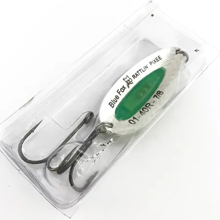 Blue Fox Rattlin Pixee Blizgė, Rainbow Gold/Žalia, 24g, Barškutis, #5130